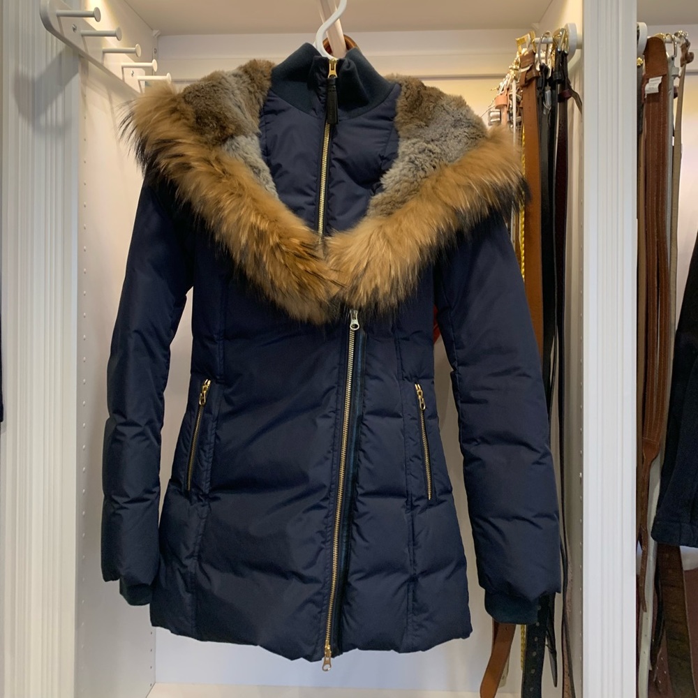 Mackage puffer Coat with fur hood - NWOT